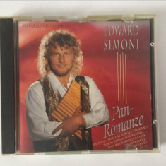 * CD muzica la nai: Edward Simoni ‎– Pan-Romanze