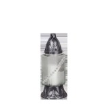Candela funerara Grave din sticla, decorativa, 28 ore, 25 cm