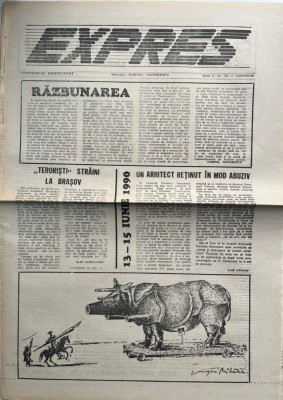 Expres, nr. 34, septembrie 1990 foto