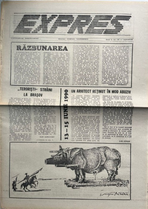 Expres, nr. 34, septembrie 1990