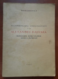 RADU PORTOCALA - SCANTEETOAREA PERSONALITATE A LUI ALEXANDRU DJUVARA, 1943