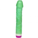 BAILE - WAVES OF PLEASURE VIBRATOR 23 CM GREEN, BAILE VIBRATORS