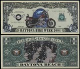 !!! SUA = FANTASY NOTE = DAYTONA BIKE WEEK - 2004 - UNC / SERIA SPORT