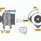 Generator / Alternator VW PASSAT (3B3) (2000 - 2005) BOSCH 0 986 044 460