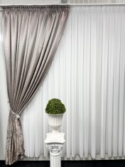 Draperie Osaka, grej foto