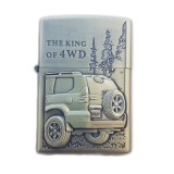 Bricheta Tip Zippo, 3D Relief, Metalica, King of 4wd M4