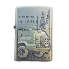 Bricheta Tip Zippo, 3D Relief, Metalica, King of 4wd M4