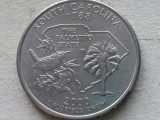 USA-QUARTER DOLLAR 2000 (South Carolina), America de Nord, Cupru-Nichel