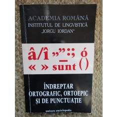 Indreptar ortografic, ortoepic si de punctuatie (ed. V) (Editia: 2001)