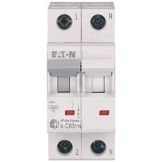 Siguranta automata 63A 1P+N C 4,5ka Xpole Eaton HL-C63 1N