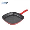 TIGAIE GRILL ALUMINIU 28x4CM, RED STONE, Heinner