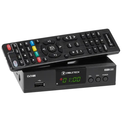 Tuner DVB-T2 /DVB-T H.265 HEVC LAN CABLETECH URZ0338A foto