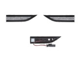 Set lampa semnalizare laterala VW TRANSPORTER/MULTIVAN (T6), 04.2015-, dynamic indicator; LED; carcasa neagra, transparent; TUNING,
