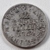 Germania Saxonia 1/12 thaler/ taler 1764/ Dresden argint Frederic August lll, Europa