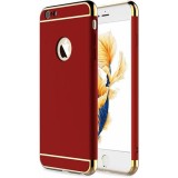 Husa iPhone 6 / 6S GloMax 3in1 PerfectFit, Policarbonat, Anti-soc, Anti-zgarieturi, Rosu