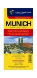 Hartă rutieră Munchen, Scara 1:12.000, Paperback, Ghid de călătorie, Compact, Cartographia Studium