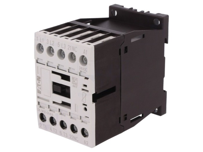 Contactor 3P 24VDC 12A