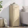 Gossi dulap, stejar sonoma, 30x42,5x93 cm, lemn prelucrat