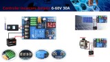 Controler incarcare baterie panou solar fotovoltaic 6 - 60 VDC