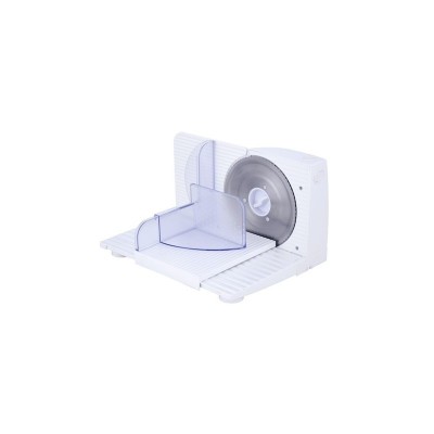 Feliator electric mezeluri Rosberg, 150W, Lama otel 15 cm, Grosime 0-15 mm, Alb foto