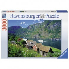 Puzzle fiordul sognefjord norvegia 3000 piese foto