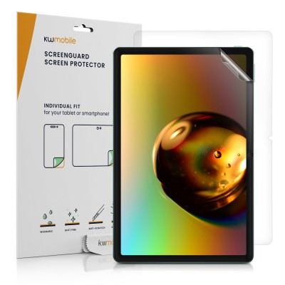 Set 2 Folii de protectie Kwmobile pentru Xiaomi Redmi Pad SE, Transparent, Plastic, KWM000023RB001C foto
