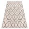 Covor L&acirc;nă ANGEL 7905 / 52022 Marocani trellis bej / gri, 120x170 cm