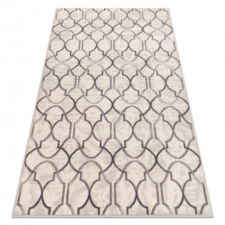 Covor L&acirc;nă ANGEL 7905 / 52022 Marocani trellis bej / gri, 200x300 cm