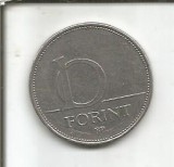 No(3) moneda- UNGARIA- 10 FORINT 1994, Europa