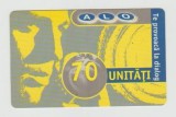 bnk card Romania - Alo Mobil Rom - Face Profile 70 units - Col:RO-DIA-ALO-0039