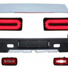 Bara Spate cu Eleron Portbagaj Stopuri Full LED si Lampa Ceata si MERCEDES Benz W463 G-Class (1989-2015) Rosu Semnalizare Dinamica Performance AutoTun