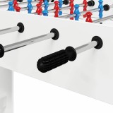 vidaXL M&acirc;nere pentru Masă de Fotbal 10 pcs Negru 2,8 x 2,8 x 9,3 cm 858899