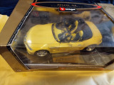 Macheta auto BMW M Roadster, 1:18, yellow, metalica (Bburago)
