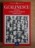 George Calinescu - Istoria literaturii romane. Compendiu