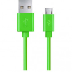 Cablu Esperanza EB144G MICRO USB 2.0 la USB 2.0 green foto