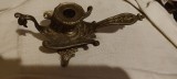 Sfeșnic dragon bronz