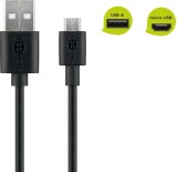 Cablu USB A tata - micro USB B tata 1m Goobay 46800