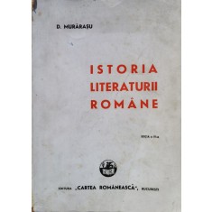 Istoria Literaturii Romane - D.murarasu , F262
