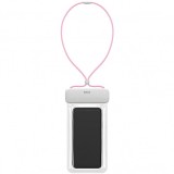 Cumpara ieftin Husa Universala Waterproof, Baseus, Let&#039;s Go, Roz ACFSD-D24