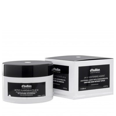 Crema Activa de Albire cu Protectie Solara, pentru ten Pigmentat cu Chromabright D&#039;Bullon SPF 20 200 ML