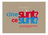 Cine sunt? Ce sunt? Hardcover - Carte Concurs Humanitas Licee Cultura Generala - Andrei Cornea, Catalin Strat, Ioana Parvulescu, Vlad Zografi