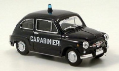 Macheta Fiat 600 D - 1967 CARABINIERI scara 1:43 foto