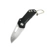 Cutit pliabil, tip breloc, metal, lama 3.5 cm, negru, Dactylion