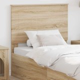 vidaXL Tăblie cap cu headboard Stejar Sonoma 100 cm Lemn compozit 887673