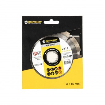 Disc diamantat 115x1,8/1,2x10x22,23-9 Baumesser foto