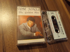 CASETA AUDIO TOM JONES-THE GOLDEN HITS ORIGINALA UNISON 1986 foto