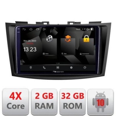 Navigatie Suzuki Swift 2010-2017 5230-179 Android Ecran 720P Quad Core 2+32 carplay android auto CarStore Technology foto