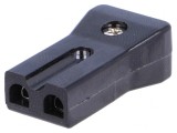 Conector Alimentare AC 3A 50VAC Polarizat pe Cablu