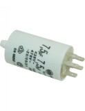 Condensator motor masina spalat Candy / Hoover 7,5&mu;F , 475 V
