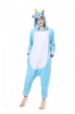 PJM43-4 Pijama intreaga kigurumi, model unicorn foto